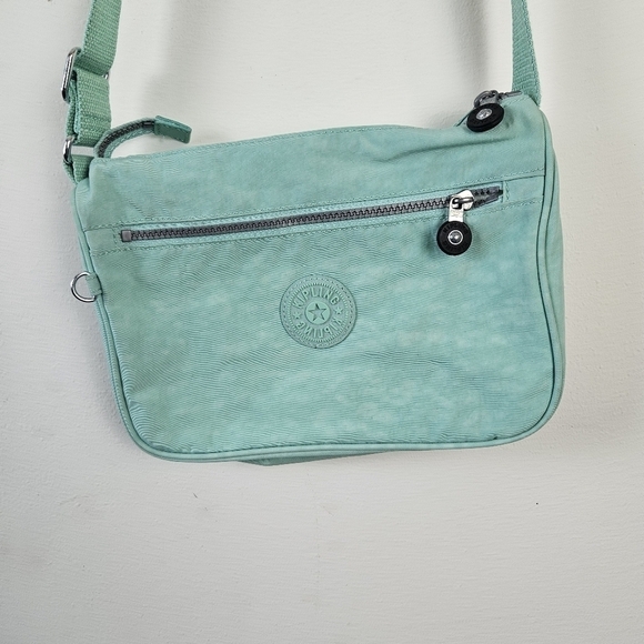 Kipling Callie Shoulder Crossbody Bag Fern Green Tonal Small - Picture 1 of 11